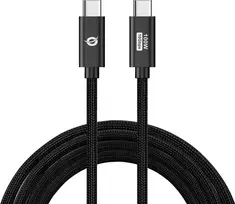 "CONCEPTRONIC Kabel USB-C3.2->C 100W/QC 10Gbs 1.20m sw"