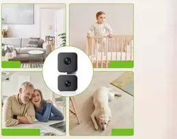 Gosund PC12 smart dual WiFi camera (1920x2160 H.265, Tuya)