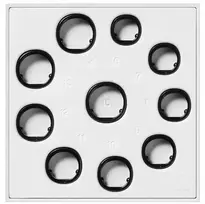 Zestaw rozmiarowy RingConn Gen 3 6-15 (czarny)