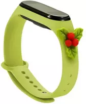 Xiaomi Mi Band 5/6 Green Xmas Mistletoe