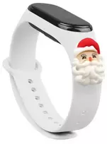 Xiaomi Mi Band 3/4 White Xmas Santa