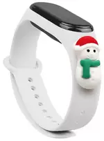 Xiaomi Mi Band 3/4 White Xmas Snowman