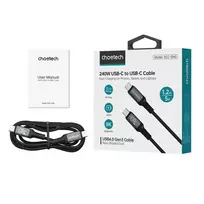 XCC-1040 USB-C - USB-C cable 240W 8K 60Hz 1.2m