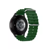 Dirželis Forcell FS01 Silikoninis, skirtas Samsung laikrodžio 20 mm žalias
