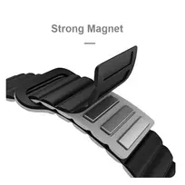 20mm Universal Loop magnetic silicone strap Beige