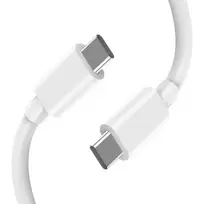 NC45W-GAN Dual Port Network Charger + Type-C Cable White