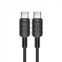 KSC-716 PD60W, „Type-C“ į „Type-C“, 2 m, juodas