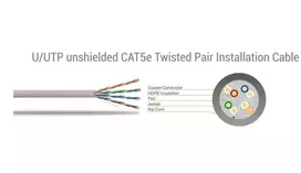UTP-10R CAT5E 10 M red
