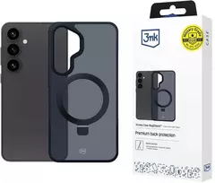 "Smoke Case Mag&Stand Samsung Galaxy S25" Black