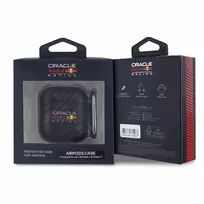 PU Carbon Case for AirPods 1/2 Black
