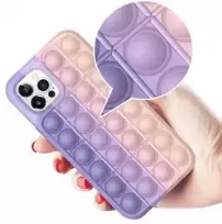 "Pop it Silicone Case iPhone 12 Pro Max" White - Green