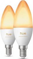 Hue LED Bulb White Ambiance 3.7W B39 E14 EU 2 pcs. 929004295602 | 8721103099488