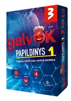 Žaidimas "Galvok papildinys Nr.1"