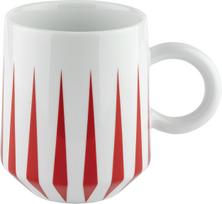 Alessi Puodelis Delight 380 ml, raudonas