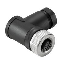 M12 lizdas 5pin, kampu, 6-8mm kabeliui, IP67