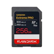 SanDisk Extreme PRO SDXC 256GB R300MB/s W250MB/s UHS-II V60 atminties kortelė