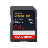 SanDisk Extreme PRO SDXC 64GB R300MB/s W210MB/s UHS-II V60