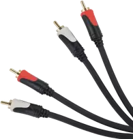 2RCA-2RCA 3.0 m garso kabelis Cabletech Basic Edition