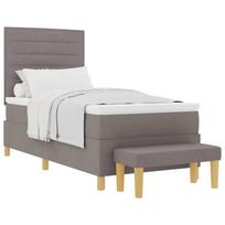 vidaXL Kiemas lova su pagalve Tortora 200 x 90 cm audinys
