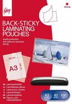 Lipni laminavimo plėvelė A3 (303x426mm) 80mic/100 lapų