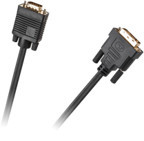 Cabletech DVI-DSUB (15 kontaktų) kabelis 1.5 m