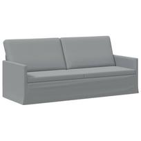 vidaXL 3 vietų sofa Šviesiai pilka 190 x 81 x 82 cm Audinys
