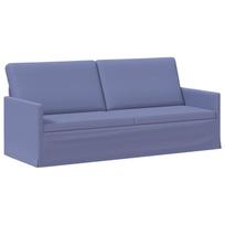 vidaXL 3 vietų sofa Džinsinės mėlynos 190 x 81 x 82 cm Audinys