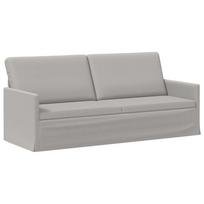 vidaXL 3 vietų sofa Debesų pilka 190 x 81 x 82 cm Audinys