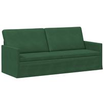 vidaXL 3 vietų sofa Džiunglių žalia 190 x 81 x 82 cm