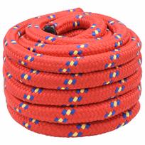 vidaXL Daugiafunkcinė buitinė virvė 40 mm 25 m Raudona PP