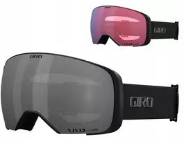 Giro Žiemos akiniai GIRO COMP JUVODA BALTA INDIKATOR (Veidrodinis spalvotas stiklas VIVID-Carl Zeiss ONYX 08-18% VLT S3 + Veidrodinis spalvotas stiklas VIVID-Carl Zeiss INFRARED 50% S1) (NAUJI 2024/2025)