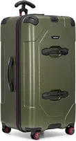 Kelioninis Traveler's Choice kietoji lagaminas su TSA spyna ir teleskopine rankena, 76 cm, žalias, Maxporter II