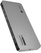Carruzzo ICY BOX IB-DK7402-C31 Vielinis USB 3.2 Gen 2 (3.1 Gen 2) Type-C Juoda, Antracitas