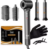 Ted Hilley 5 in 1 plaukų formavimo įrenginys su džiovintuvu, 1200 W, 110 000 aps./min., ZCY892-A