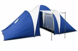Palapinė turistinė Kubisport Šeimyninė 6 vietų patogi didelė atspari vandeniui KS Outdoor 190x220x190cm (Kub_05-ST08K)