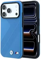 BMW M Tire Track metalinis MagSafe dėklas, skirtas iPhone 18 Pro Max / 17 Pro Max, mėlynas