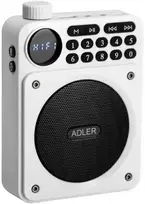 Adler AD 1925 Radio with Bluetooth and recording function