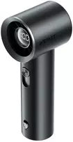 Ventiliatorius Acefast YF1 Mini Hand Fan with LED Ekranas and Free Airflow Adjustment - Juodas