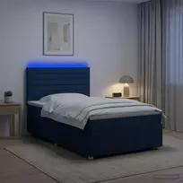 Lova LED lovos čiužinys su LED apšvietimu Mėlyna 100 x 200 cm