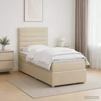 Lova LED lovos čiužinys su LED apšvietimu Kreminė 80 x 200 cm