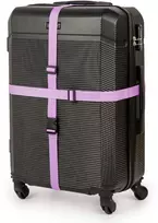 Kelioninis Solier Accessories Security luggage strap set for suitcase SA50 violetinė