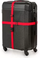 Kelioninis Solier Accessories Security luggage strap set for suitcase SA50 red