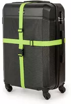 Kelioninis Solier Accessories Security luggage strap set for suitcase SA50 lime