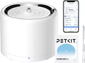 PETKIT kačių vandens fontanas iš nerūdijančiojo plieno, 1,8 l, Bluetooth, P4108