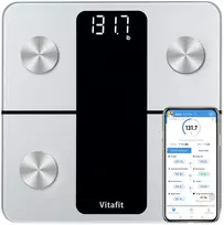 Vitafit išmaniosios kūno sudėties svarstyklės Bluetooth 182 kg, modelis VT7018