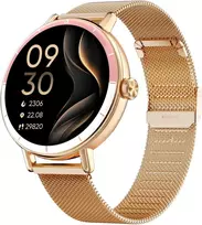 TOOBUR išmanusis laikrodis moterims su 1,27 col. ekranu, Bluetooth skambučiais ir IP68, DR05