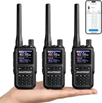 BAOFENG nešiojamos racijos GT-5R MINI, VHF/UHF, 5 W, USB-C, 999 kanalų, 3 vnt.