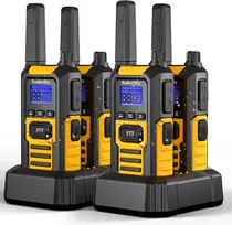 Radioddity PMR446 racijų rinkinys, 4 vnt., IP67, 16 kanalų, 0.5 W, HD-1