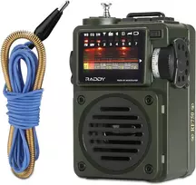 Radioddity nešiojamasis daugiajuostis radijo imtuvas AM/FM/SW su Bluetooth RF750