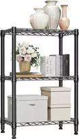 M MZG metalinis stelažas su 3 reguliuojamomis vielinėmis lentynomis, 35 × 60 × 90,2 cm, A356090AK302-EU